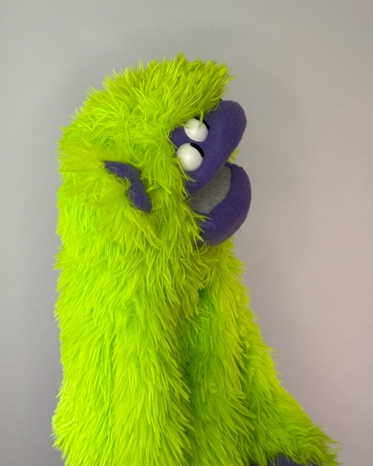 Cubebert-Lime Green & Purple