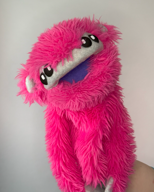 Cubebert-Pink & Light Grey